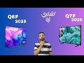 Samsung Q6F  VS Q7F 2025 مقارنة بين  شاشات سامسونج كيوليد ايه افضل للشراء 🤔