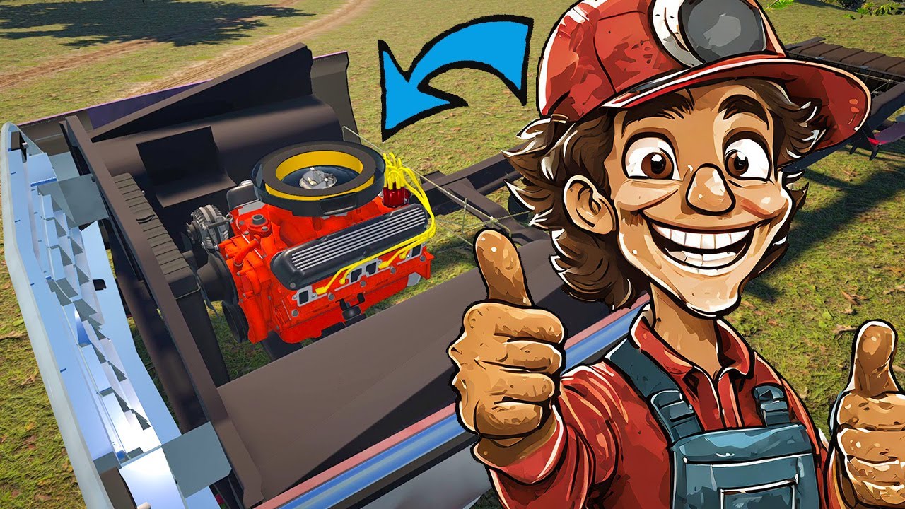 Getting The Engine Installed - YouTube
