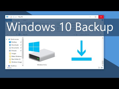 Video: How To Back Up A File