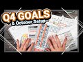 Finish 2025 Strong 💪: Quarter 4 Goals & October Actions ✔️ in my MäksēLife Planner
