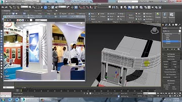 Tutorial on Modeling, texturing and Lighting a 3d stall in Autodesk 3dsmax ( Part 1)
