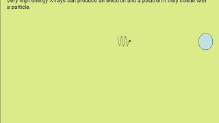 X ray interactions