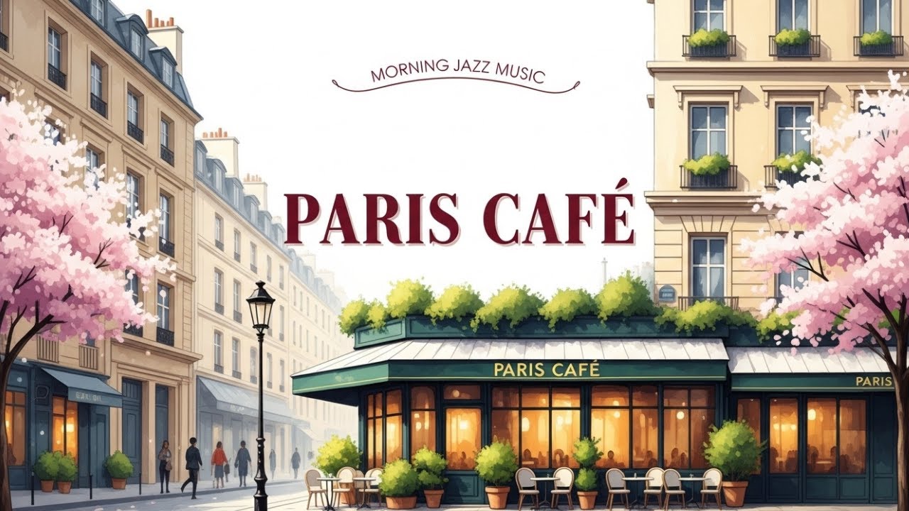 Gentle Morning Jazz in Paris 🌷 French Instrumental Playlist