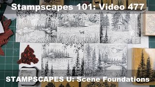 Stampscapes 101: Video 477: STAMPSCAPES UNIVERSITY 1 "Scene Foundations"