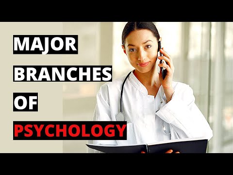 16 Major Branches Of Psychology