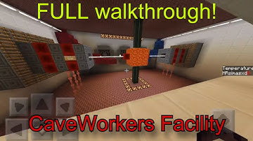A core game in Minecraft? CaveWorkers Facility #5 - FULL WALKTHROUGH