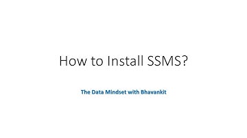 How to Install SQL Server Management Studio (SSMS) | Step-by-Step Guide for Beginners