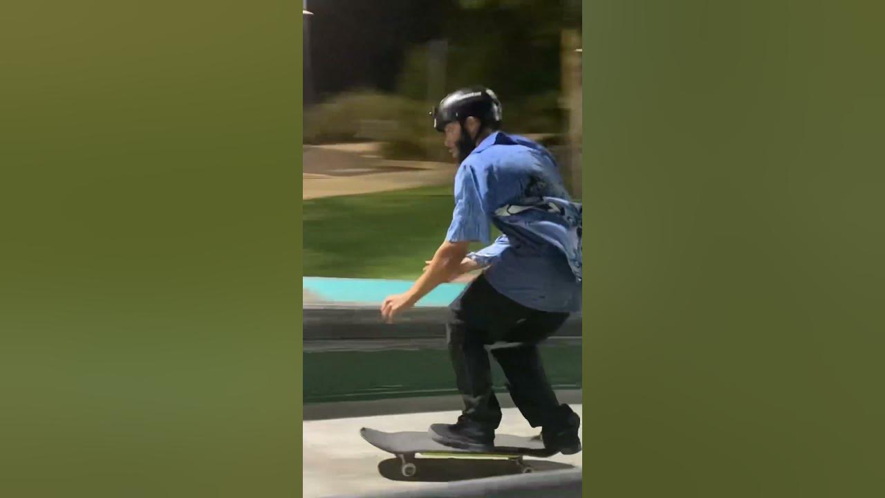 Got 50 on the hubba at the local skateboarding skate YouTube