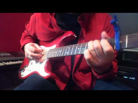 Pukarta chala hoon mainOn Electric guitar with Karaoke