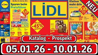 Lidl flyer 05.01. – 10.01.2025! 🛒 | Current offers & weekly promotions!