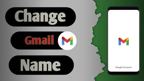 How To Change Gmail Google Account Name With TalkBack Blind User Gmail Google Name Kaise Change Kren