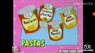 Chef Boyardee Pastas With Beef 1995, Commercial Reversed