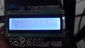 Calculadora con arduino
