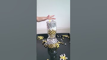 Unleashing Yellow, White, Silver & Gold Tower Beads #satisfying #oddlysatisfying #relaxing #shorts
