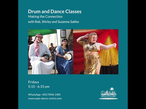 Drum Solo by Khamis Henkish;  practice for Drum and Dance class, Spring 2020