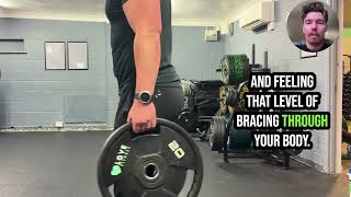 Suitcase carry demo + cues