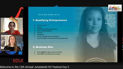 12th Annual Juneteenth NY Festival - Hana Kamal & ...