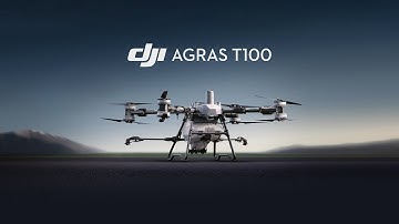 Introducing DJI Agras T100, a fully loaded flagship drone!