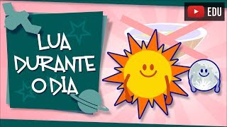 A Lua vista de dia - como isso acontece