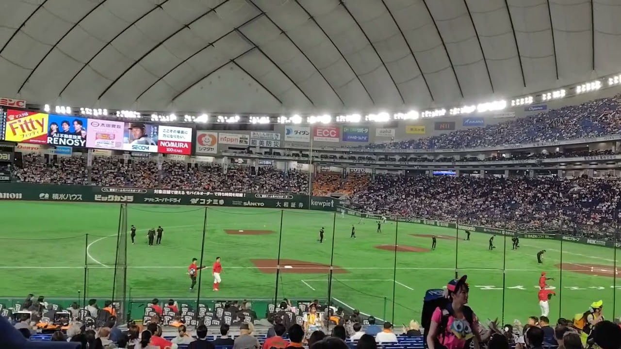 東京ドーム 巨人VS広島 2026年4月30日23GATE34通路21列224番指定席S