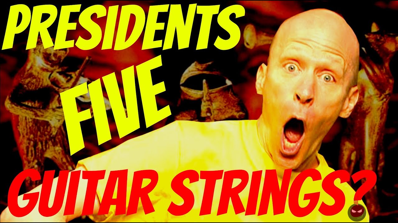 Presidents Of The USA Band Use ONLY 5 Guitar STRINGS YouTube Presidents of the usa band use only 5 guitar strings youtube