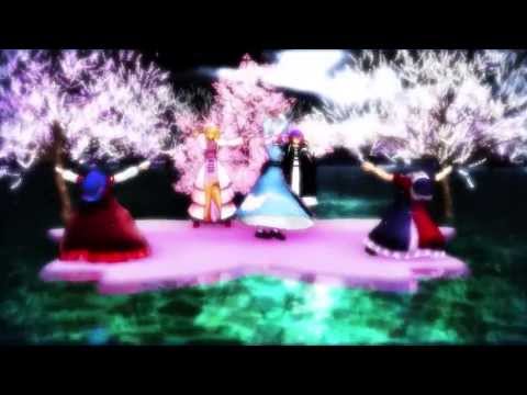 【東方ＭＭＤ】東方五大老五奉行+αで三千本桜・Senbonzakura