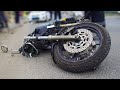 Жесткое МОТО ДТП!!! Moto Crash#2