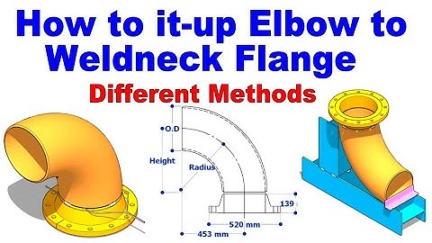 FLANGE TO ELBOW FIT UP DIFFERENT METHODS  TUTORIAL Pipe fit up tutorials
