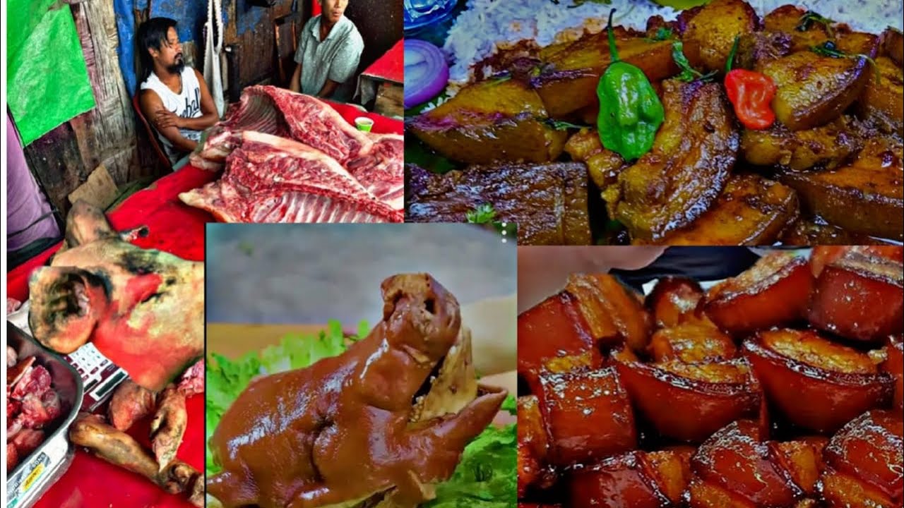 Pork mukbang manipur 2024 😱