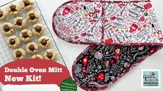 NEW Double Oven Mitt Kits! Perfect for your holiday baking 🍪