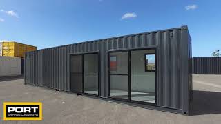 40ft Site Office Container  Port Shipping Containers