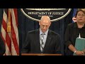 AG Lynch Announces a Kleptocracy Enforcement Action to Recover More than $1 Billion