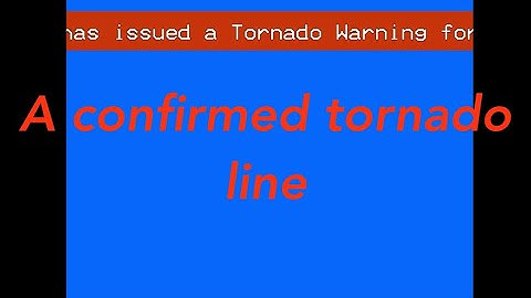 EAS Mock: A Confirmed tornado line (EXPERIMENTAL)