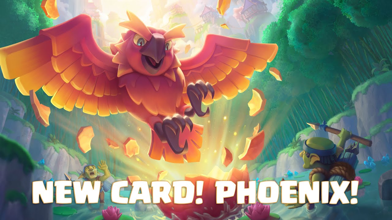 Egg-cellent Support 🥚 New Clash Royale Card: Phoenix!