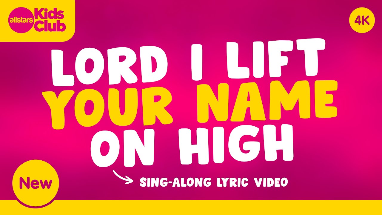 Lord I Lift Your Name One High ππΌ NEW Sing-along Kids Praise & #worship #god #hope #jesus #gospel Lord I Lift Your Name One High ππΌ NEW Sing-along Kids Praise & #worship #god #hope #jesus #gospel