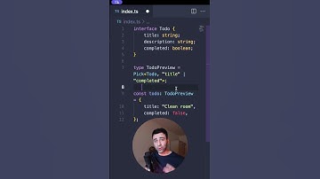 TypeScript Pick and Omit Utility Types #Shorts