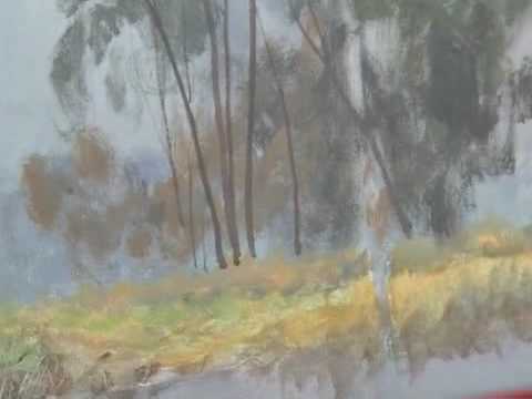 Painting Along the River -