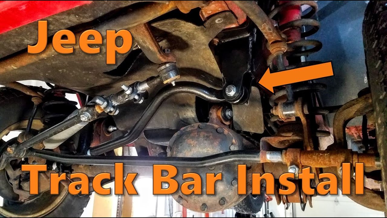 Jeep XJ, MJ, TJ, ZJ Adjustable Track Bar Install | Rough Country - YouTube