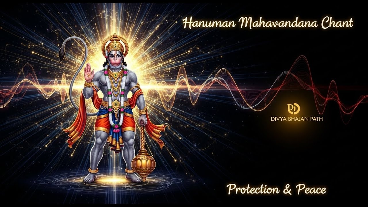 🛡️ Recite "हनुमत महावंदना" for PROTECTION of You & Your FAMILY | Powerful Hanuman Mantra 🙏
