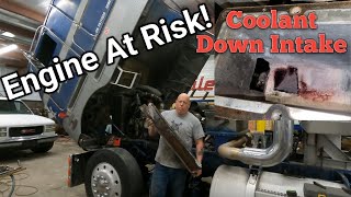 Orwell Looses An Aftercooler Core! Major Engine Issues!