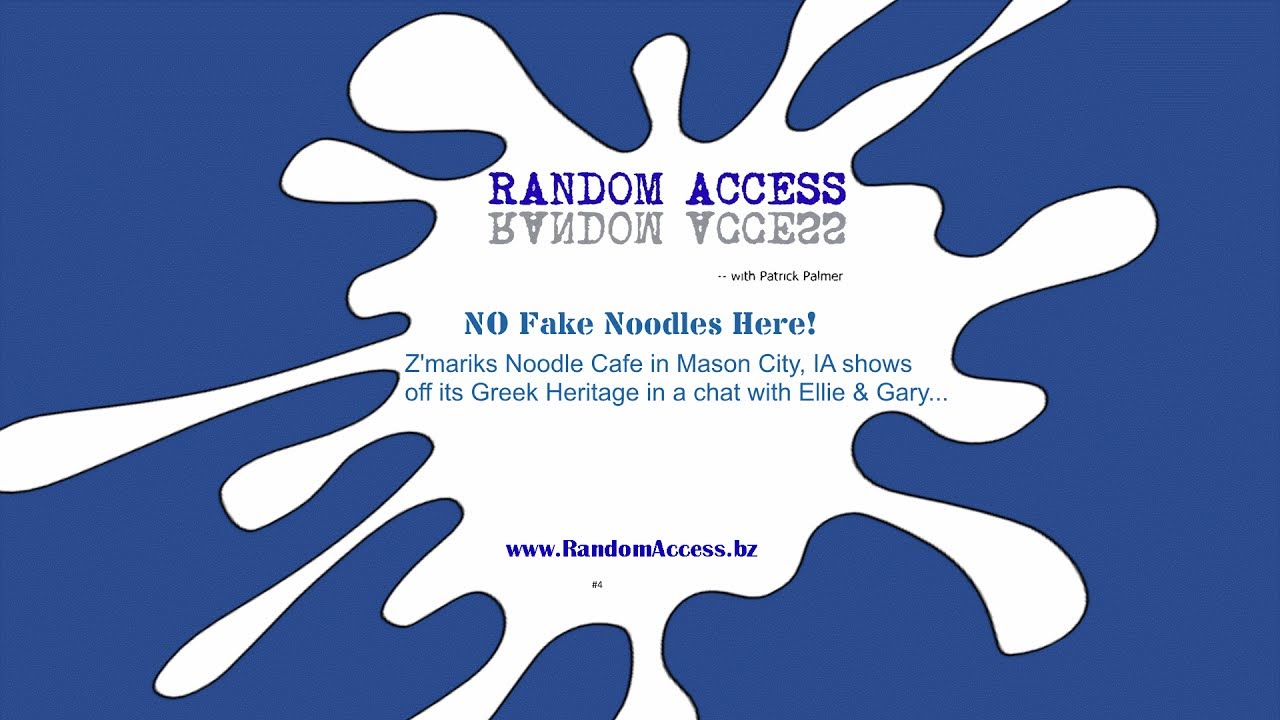 Random Access - No Fake Noodles Here - YouTube