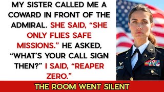 My Sister Laughed at My Call Sign — Until ‘Reaper Zero’ Brought the SEAL Admiral to Tears.