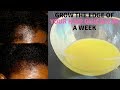 Faire pousser le bord de vos cheveux rapidement en une semaine
