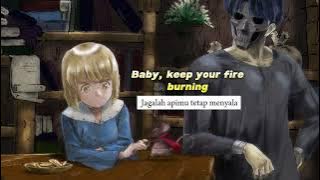 Mao Abe - Keep Your Fire Burning (Romaji & Indonesia Lirik)