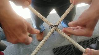 Y Knot Rebar Ties - 2 Second Demonstration