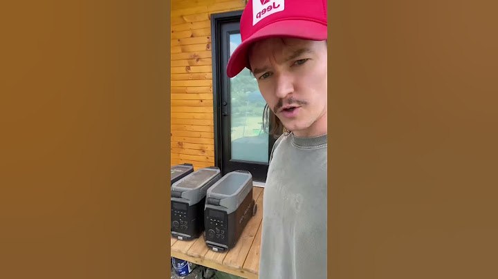 My off-grid solar system, powered by EcoFlow