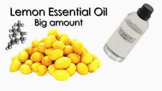 How to make lemon essential oil ⚗ 10K Subscribers special!!!