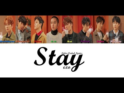 EXO - STAY (Color Coded Lyrics)