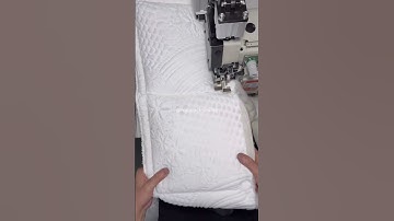 Double Needle Bar Mattress Overlock Machine