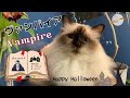 ハロウィンの仮装【ヴァンパイア】Vampire(バーマン猫)Birman/Cat